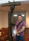 Afonso Tostes (Belo Horizonte/MG, 1965) - Coluna torta, 2006, escultura em madeira, dimensões variáveis