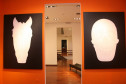 Paulo Climachauska (São Paulo/SP, 1962) - Cavalocaracaveira, 2007, nanquim e acrílica sobre tela, 190x140cm - Caveiracavalocara, 2007, nanquim e acrílica sobre tela, 190x140cm