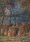 Guido Viaro (Badia Polésine, Itália, 1897 – Curitiba, PR, 1971) Manchas, 1961, óleo sobre papel encerado
62 x 45,1 cm, Transferência Departamento de Cultura/SEC, 1971
