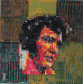 Camille Kachani (Beirute, Líbano, 1963) Elvis gravado em nossa memória, 2002, componentes eletroeletrônicos,  67,7 x 67 cm, doação do artista, 2004
