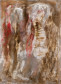 Conceyção Rodriguez (Rio de Janeiro, RJ, 1959)  Xifópago, 2002, esmalte e óleo sobre tecido transparente, 200 x 142,5 x 1,5 cm, Projeto Faxinal das Artes