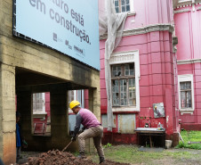 Governo do Estado retoma obras de restauro da sede histórica do MAC Paraná