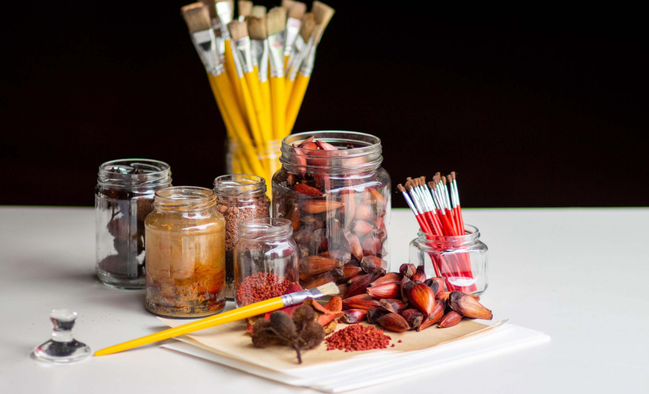 MAC-PR promove oficina sobre criação de pigmentos naturais com plantas nativas