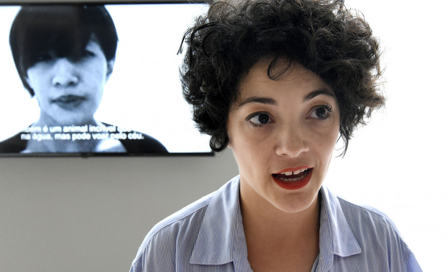 A nova diretora do MAC-PR, Ana Rocha.