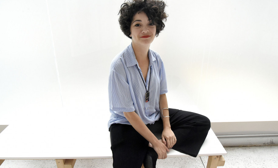 A nova diretora do MAC-PR, Ana Rocha.